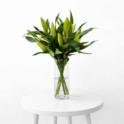 lilies white