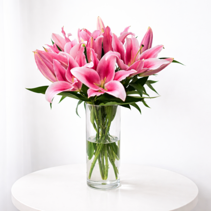 lilies pink 2