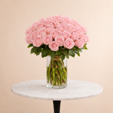 pink roses 50